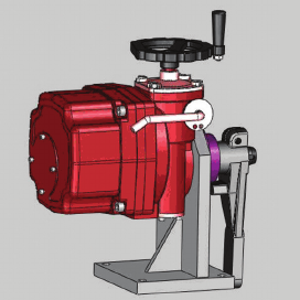 Исполнительный механизм электрический однооборотный рычажный взрывозащищенный ЧЕБОКСАРЫЭЛЕКТРОПРИВОД МЭО-100/10-0,25 -IIBT4Gb по лучшей цене с доставкой - интернет-магазин Прогрессивные решения